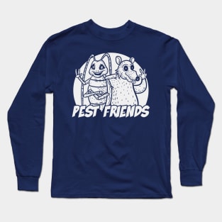 Pest Friends (Mono) Long Sleeve T-Shirt